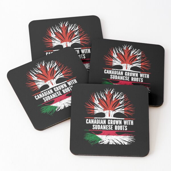 Item preview, Canadian Grown with Sudanese Roots Canada Flag designed and sold by CosmoKitsch.