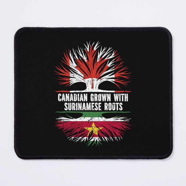Item preview, Canadian Grown with Surinamese Roots Canada Flag designed and sold by CosmoKitsch.