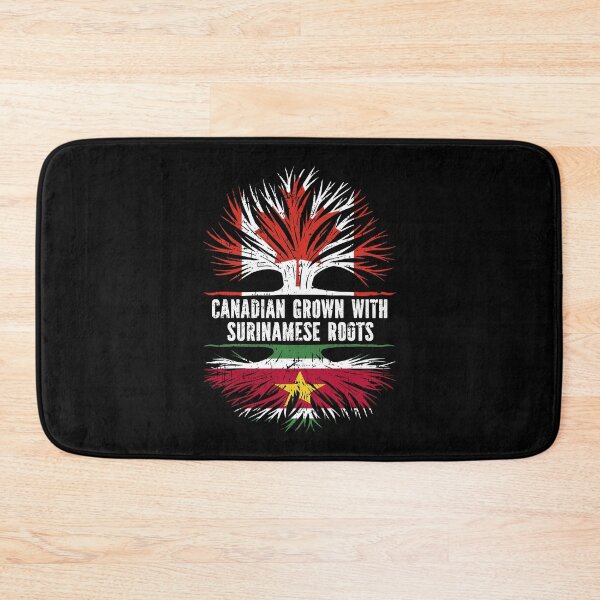 Item preview, Canadian Grown with Surinamese Roots Canada Flag designed and sold by CosmoKitsch.
