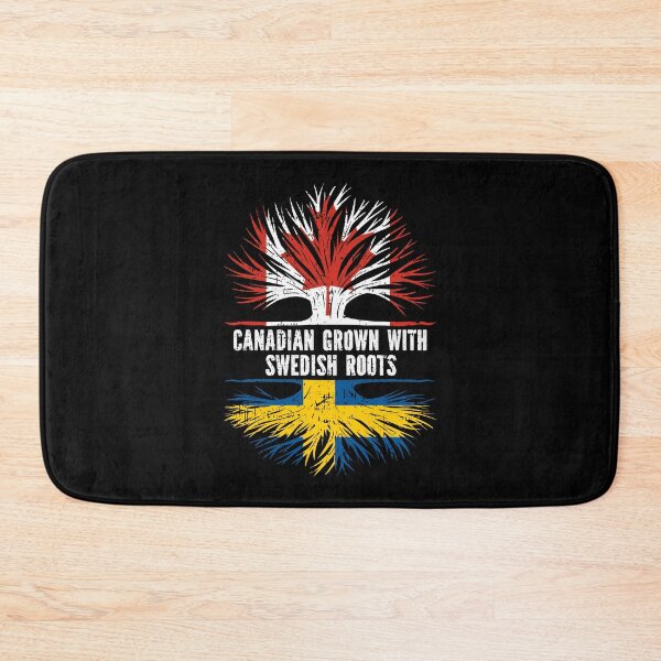 Item preview, Canadian Grown with Swedish Roots Canada Flag designed and sold by CosmoKitsch.