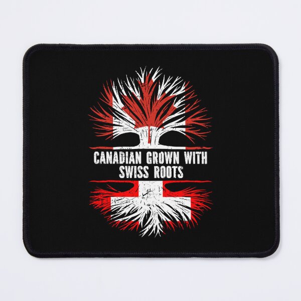 Item preview, Canadian Grown with Swiss Roots Canada Flag designed and sold by CosmoKitsch.