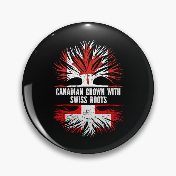 Item preview, Canadian Grown with Swiss Roots Canada Flag designed and sold by CosmoKitsch.