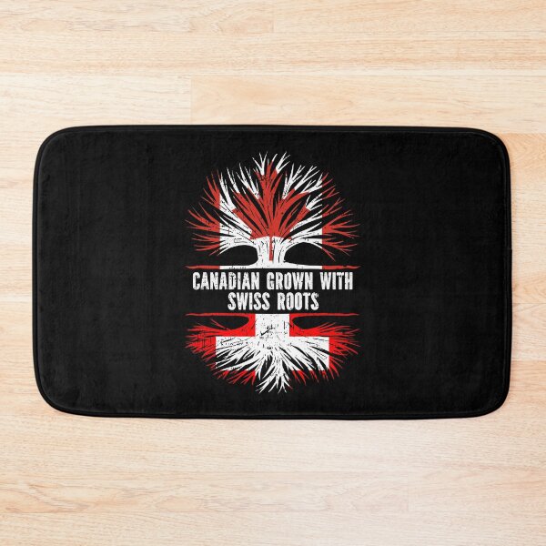 Item preview, Canadian Grown with Swiss Roots Canada Flag designed and sold by CosmoKitsch.