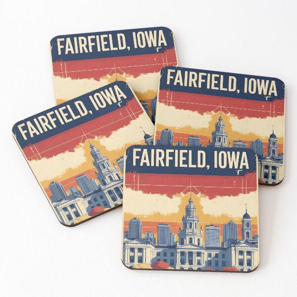 Item preview, Fairfield Iowa 1950s USA Vintage Travel Tourism designed and sold by TravelersGems.
