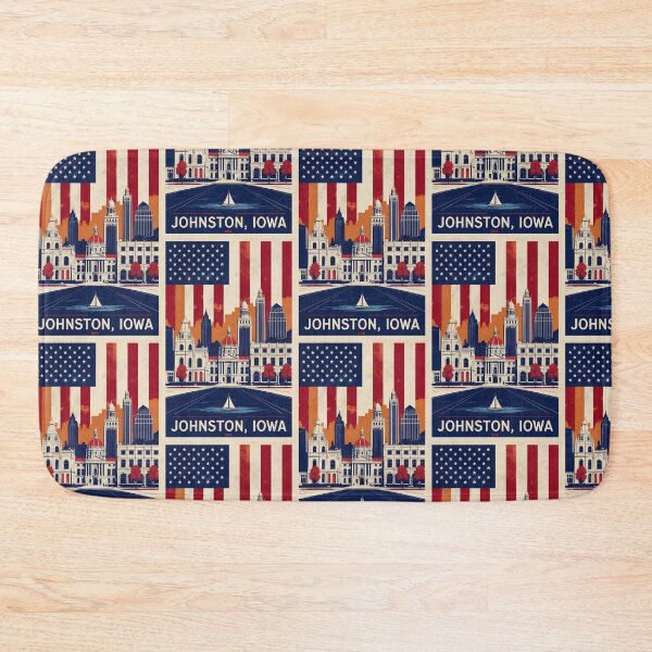 Item preview, Johnston Iowa 1950s USA Vintage Travel Tourism designed and sold by TravelersGems.