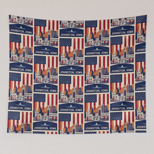 Item preview, Johnston Iowa 1950s USA Vintage Travel Tourism designed and sold by TravelersGems.