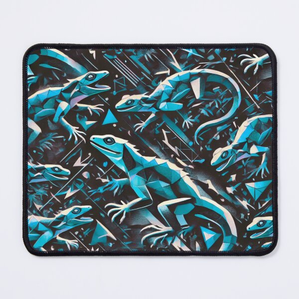 Item preview, Neon Tree Frog Pattern on Black – Tropical Frog  designed and sold by TEEJAMBOREE.