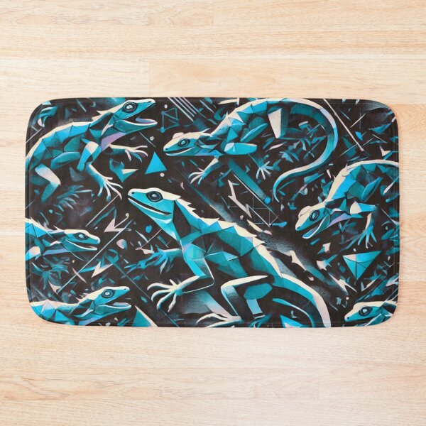 Item preview, Neon Tree Frog Pattern on Black – Tropical Frog  designed and sold by TEEJAMBOREE.