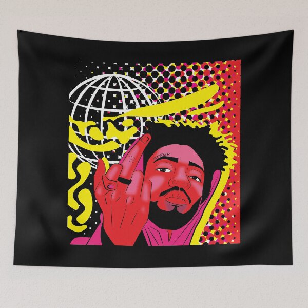 Item preview, Colorful Bulls Brent Faiyaz Flowers Display designed and sold by apiolands.
