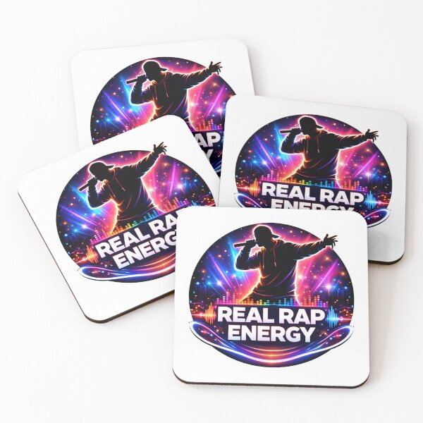 Item preview, Real Rap Energy Neon Sticker designed and sold by lorand-designs.