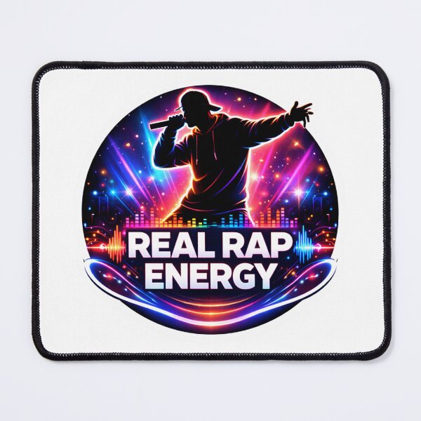 Item preview, Real Rap Energy Neon Sticker designed and sold by lorand-designs.