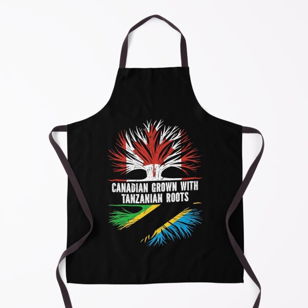 Item preview, Canadian Grown with Tanzanian Roots Canada Flag designed and sold by CosmoKitsch.