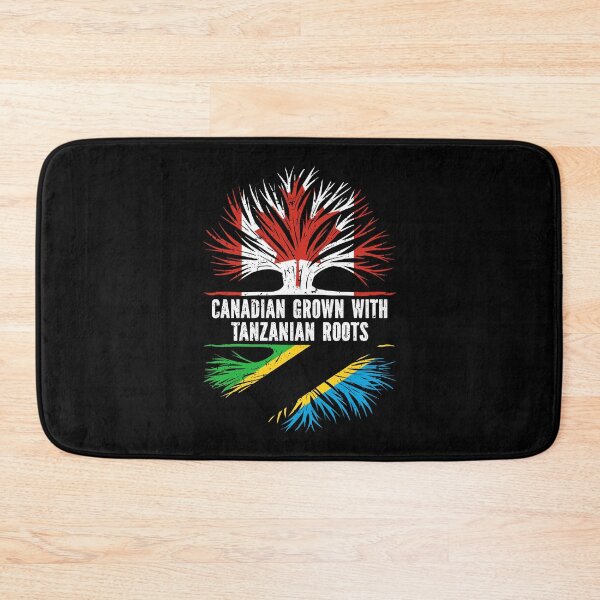 Item preview, Canadian Grown with Tanzanian Roots Canada Flag designed and sold by CosmoKitsch.