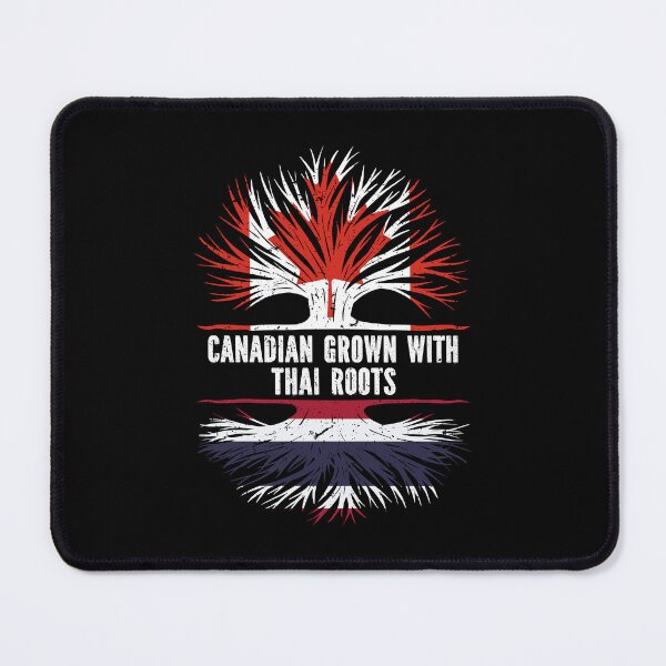 Item preview, Canadian Grown with Thai Roots Canada Flag designed and sold by CosmoKitsch.