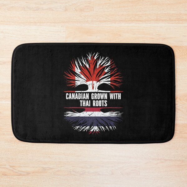 Item preview, Canadian Grown with Thai Roots Canada Flag designed and sold by CosmoKitsch.