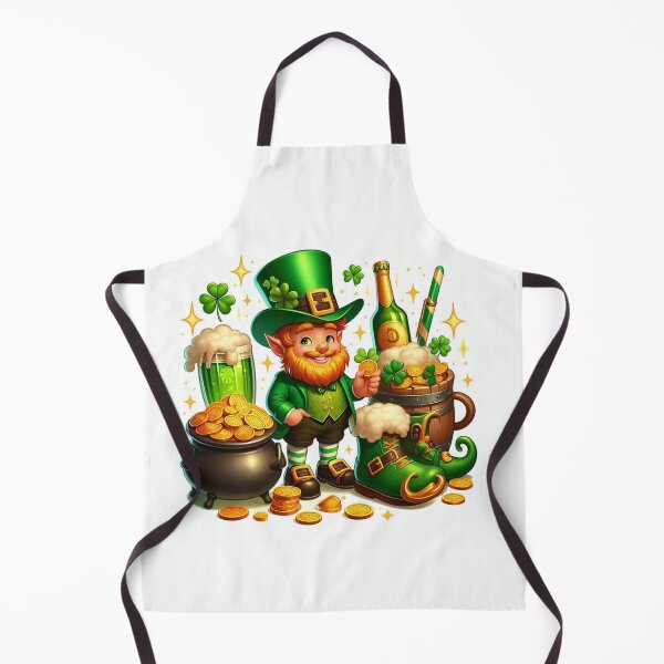 Item preview, Happy St Patrick's day, irish, irish folklore, leprechaun, shamrock, spring is here designed and sold by Coolparrotgirl.