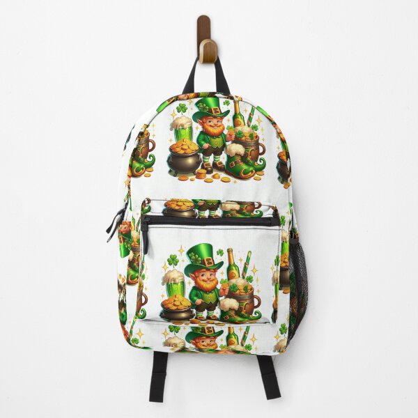Item preview, Happy St Patrick's day, irish, irish folklore, leprechaun, shamrock, spring is here designed and sold by Coolparrotgirl.