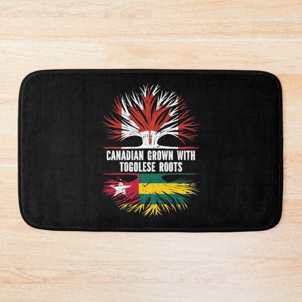 Item preview, Canadian Grown with Togolese Roots Canada Flag designed and sold by CosmoKitsch.