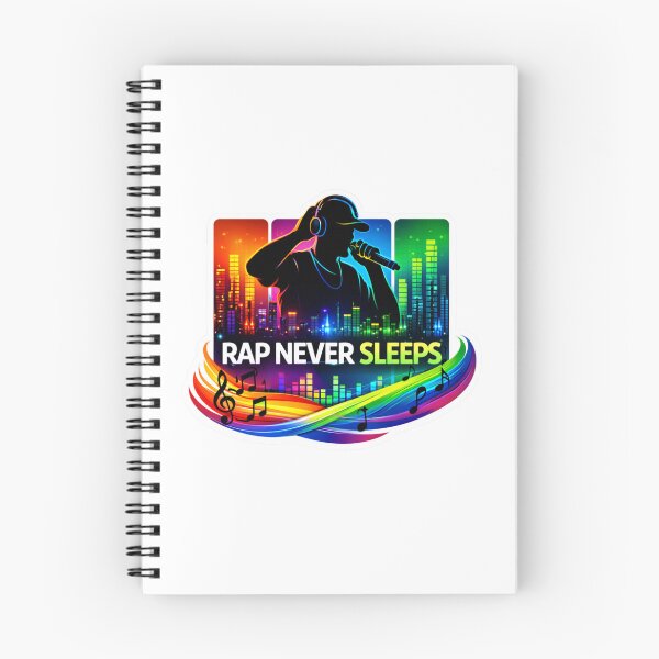 Item preview, Rap Never Sleeps Neon City designed and sold by lorand-designs.