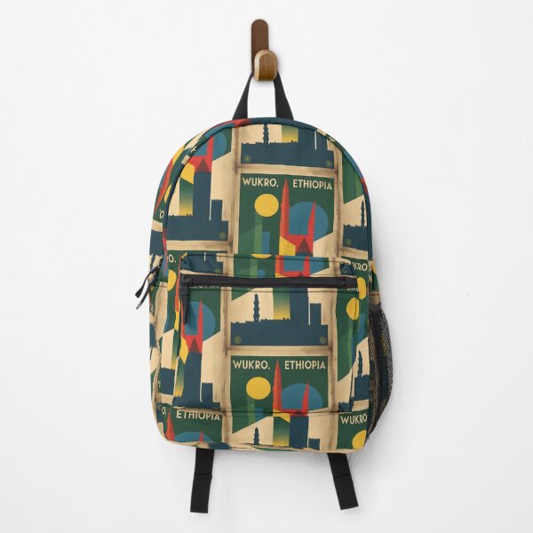 Item preview, Wukro Ethiopia Retro Vintage Travel Design designed and sold by TravelersGems.