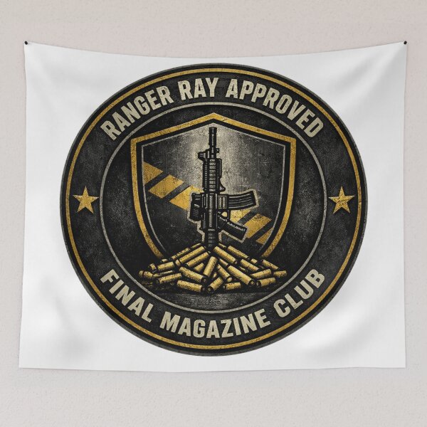 Item preview, WOTL Productions Ranger Ray Approved Magazine Club designed and sold by Black Infinite Worlds.