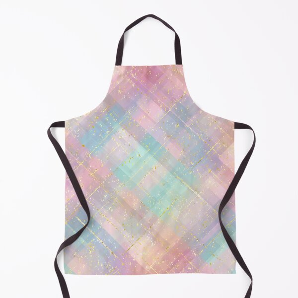 Item preview, Pastel Faux Glitter Windowpane Plaid Seamless Pattern designed and sold by Nyx Creates.