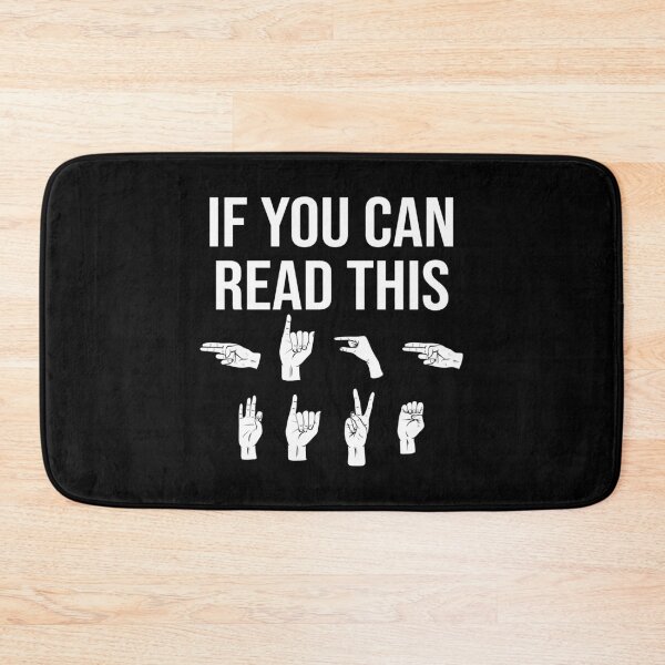 Item preview, If You Can Read This ASL Fingerspelling Humor designed and sold by kindxinn.