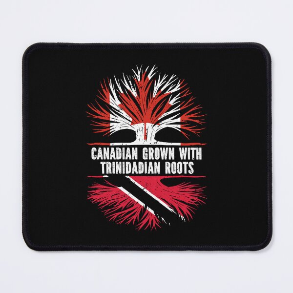 Item preview, Canadian Grown with Trinidadian Roots Canada Flag designed and sold by CosmoKitsch.