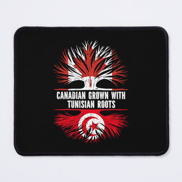 Item preview, Canadian Grown with Tunisian Roots Canada Flag designed and sold by CosmoKitsch.