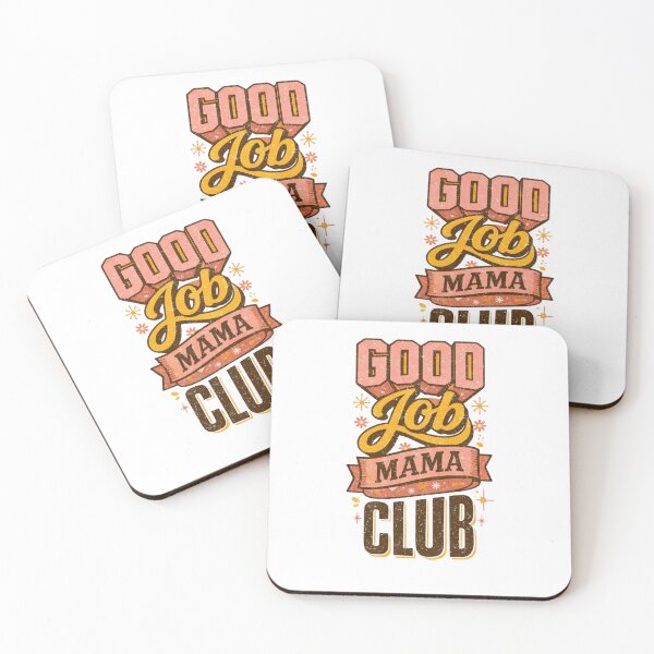 Item preview, Good Job Mama Club - Retro 70s Mother's Day Vintage Tee designed and sold by TeeVex.