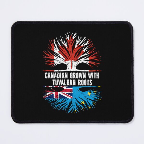 Item preview, Canadian Grown with Tuvaluan Roots Canada Flag designed and sold by CosmoKitsch.