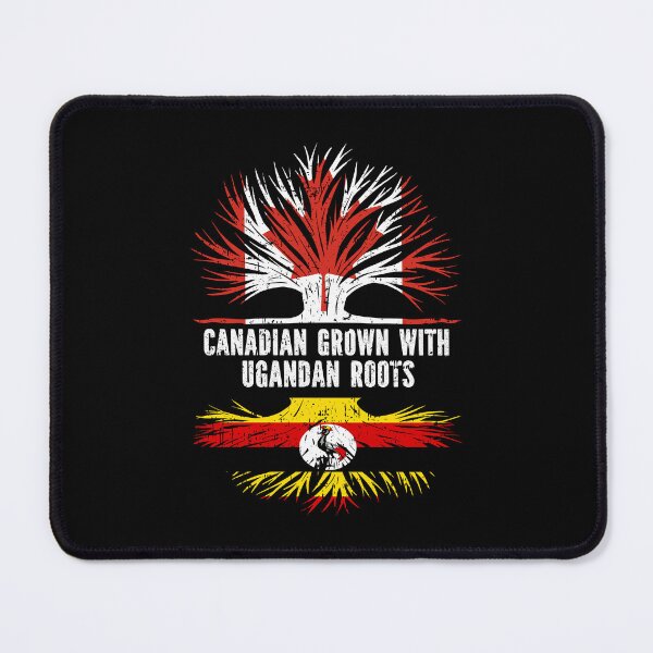 Item preview, Canadian Grown with Ugandan Roots Canada Flag designed and sold by CosmoKitsch.