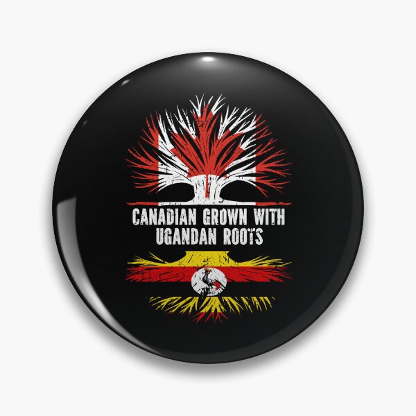 Item preview, Canadian Grown with Ugandan Roots Canada Flag designed and sold by CosmoKitsch.