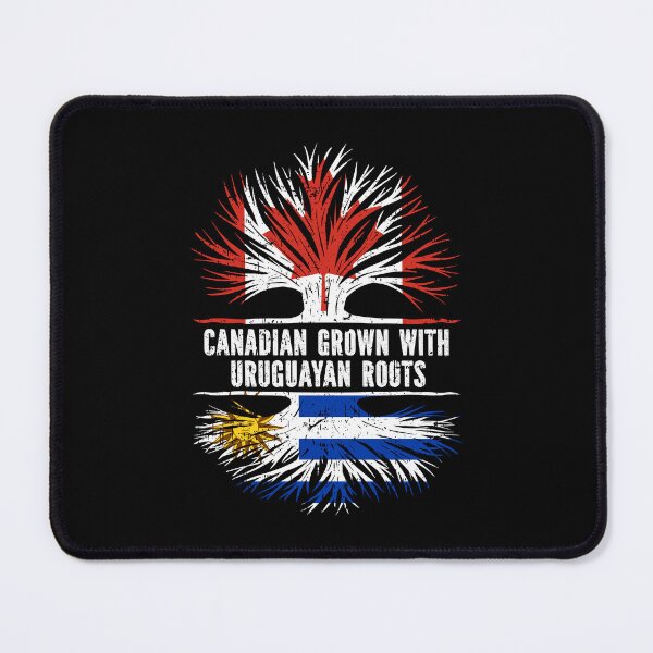Item preview, Canadian Grown with Uruguayan Roots Canada Flag designed and sold by CosmoKitsch.