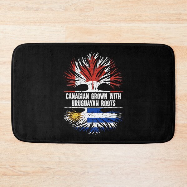 Item preview, Canadian Grown with Uruguayan Roots Canada Flag designed and sold by CosmoKitsch.