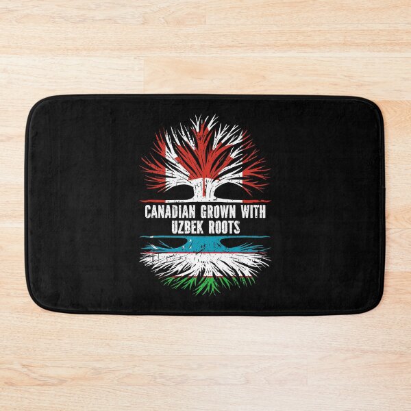 Item preview, Canadian Grown with Uzbek Roots Canada Flag designed and sold by CosmoKitsch.