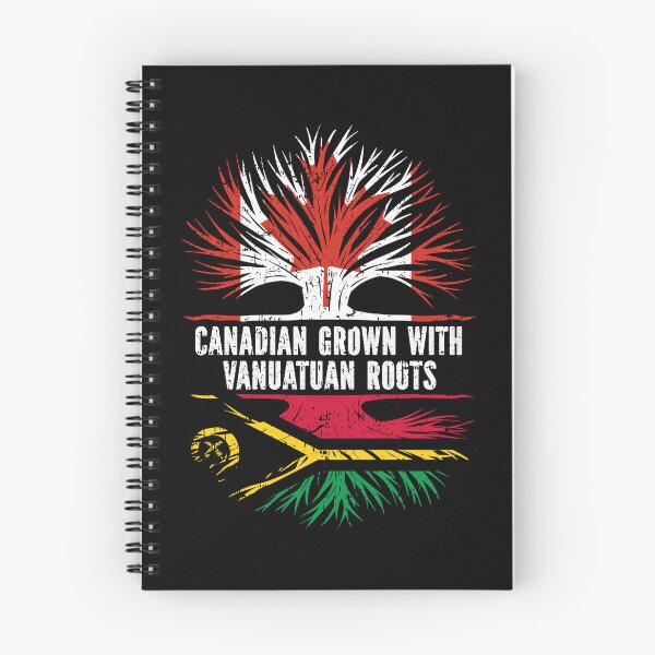 Item preview, Canadian Grown with Vanuatuan Roots Canada Flag designed and sold by CosmoKitsch.