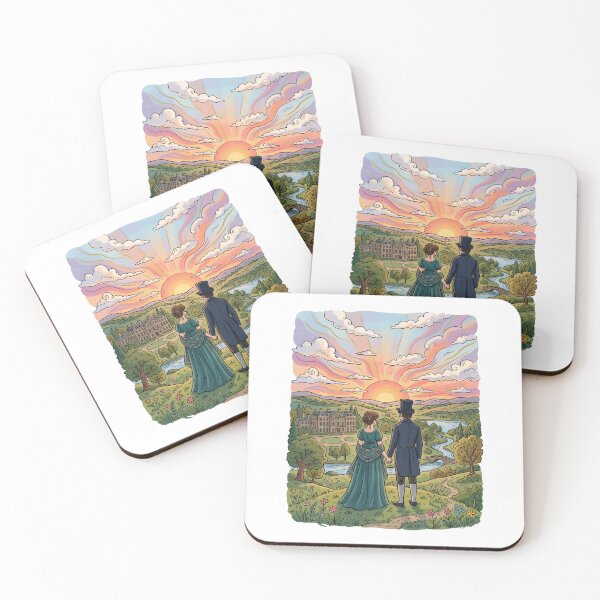Item preview, Storybook Pemberley Sunset Pride and Prejudice Regency Romance designed and sold by Fenay Designs.