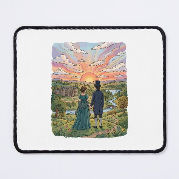 Item preview, Storybook Pemberley Sunset Pride and Prejudice Regency Romance designed and sold by Fenay Designs.