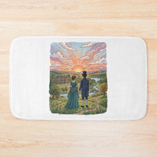 Item preview, Storybook Pemberley Sunset Pride and Prejudice Regency Romance designed and sold by Fenay Designs.