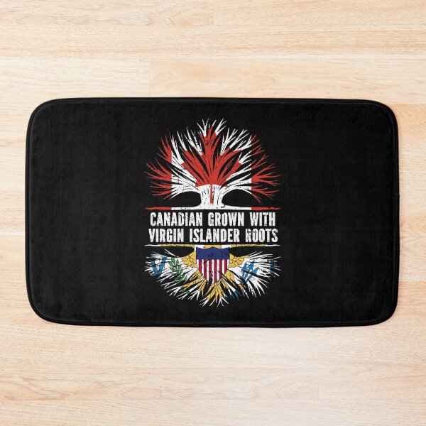 Item preview, Canadian Grown with Virgin Islander Roots Canada Flag designed and sold by CosmoKitsch.