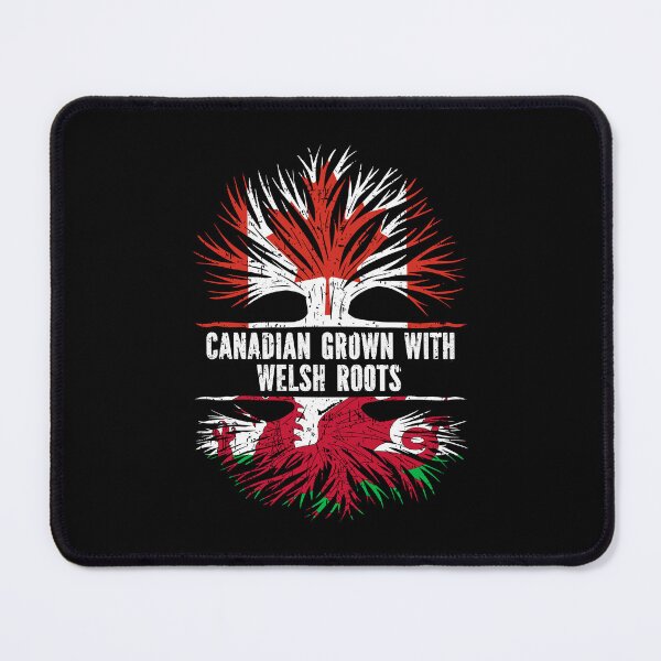 Item preview, Canadian Grown with Welsh Roots Canada Flag designed and sold by CosmoKitsch.