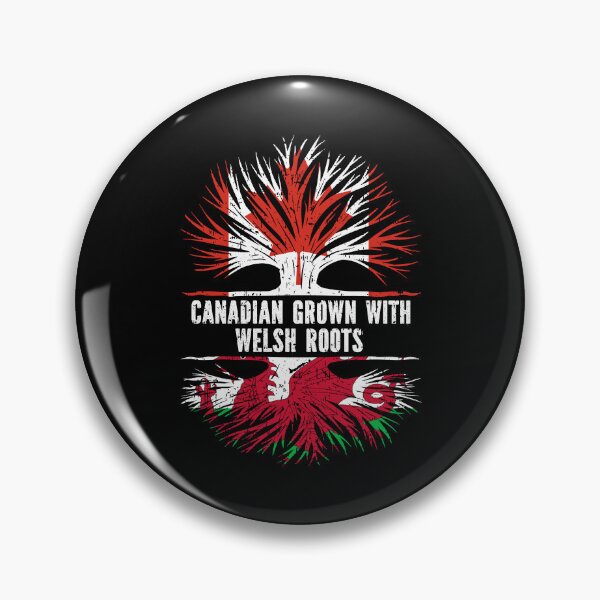 Item preview, Canadian Grown with Welsh Roots Canada Flag designed and sold by CosmoKitsch.
