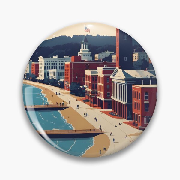 Item preview, Point Pleasant West Virginia 1950s USA Vintage Travel Tourism designed and sold by TravelersGems.