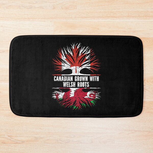 Item preview, Canadian Grown with Welsh Roots Canada Flag designed and sold by CosmoKitsch.