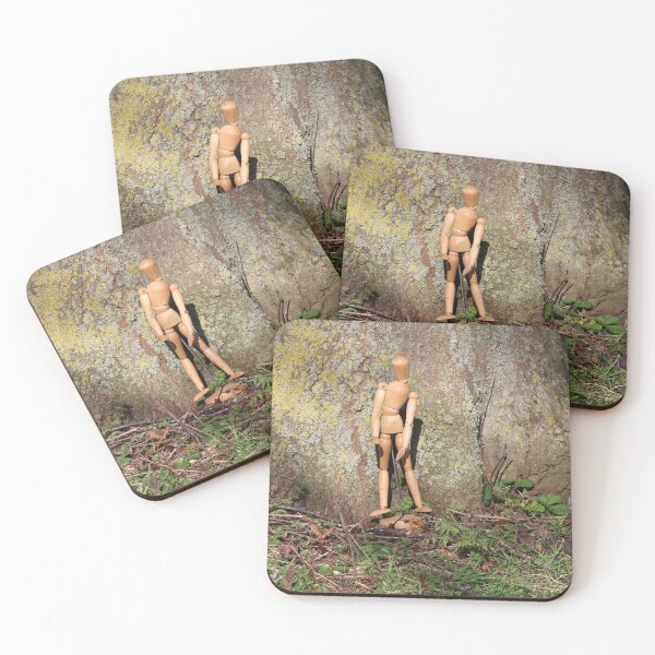 Item preview, wooden mannequin in the woods designed and sold by Gaynor-dI.