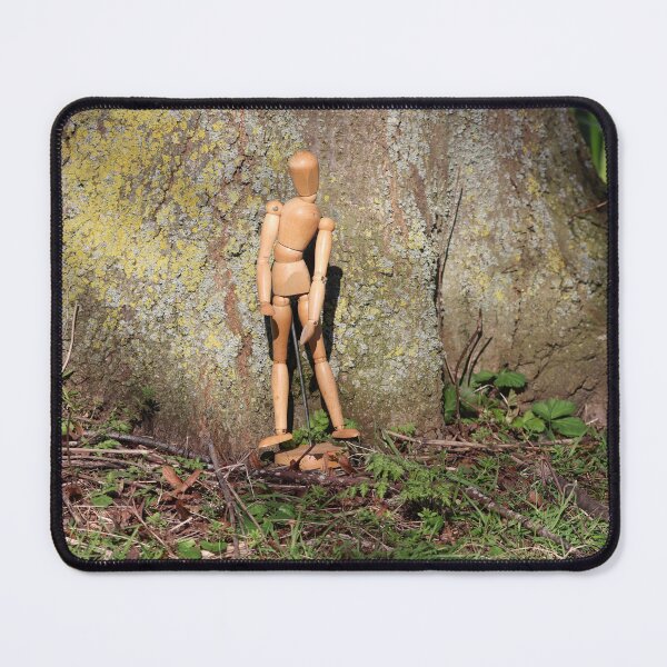 Item preview, wooden mannequin in the woods designed and sold by Gaynor-dI.