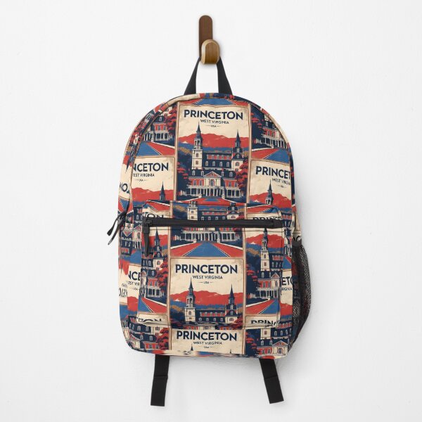 Item preview, Princeton West Virginia 1950s USA Vintage Travel Tourism designed and sold by TravelersGems.