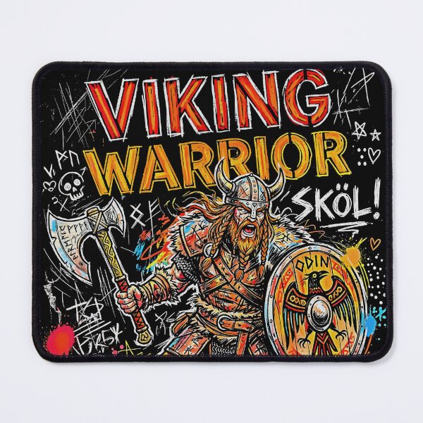 Item preview, Viking Warrior Skol Norse Axe Shield Battle designed and sold by graphixpolash.