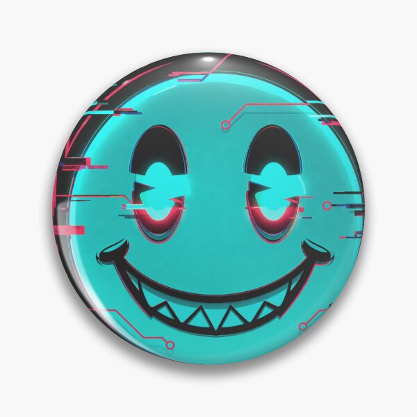 Item preview, Glitch Face – Cyber Entity designed and sold by AlpineInkStudio.
